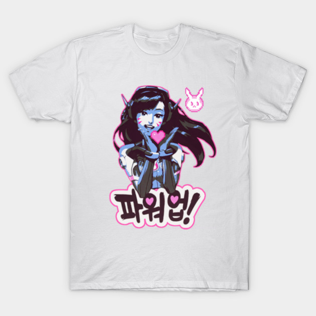 D.Va - Power Up! T-Shirt-TOZ